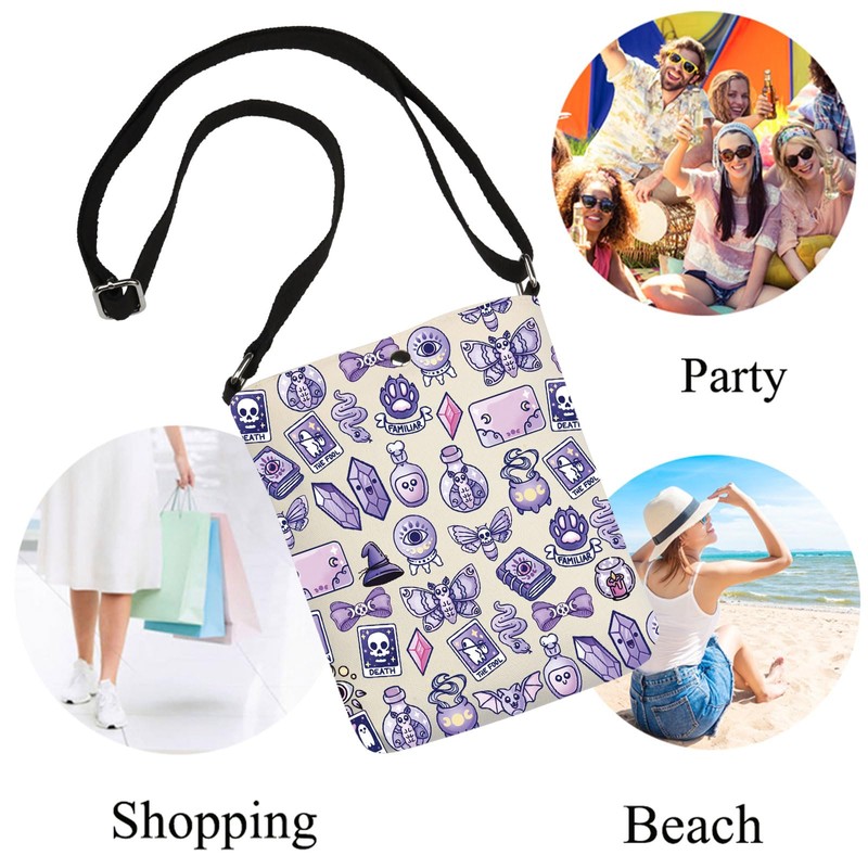 ENSIANTH Witch Gifts Witch Crossbody Bag Witch Lover Gifts for