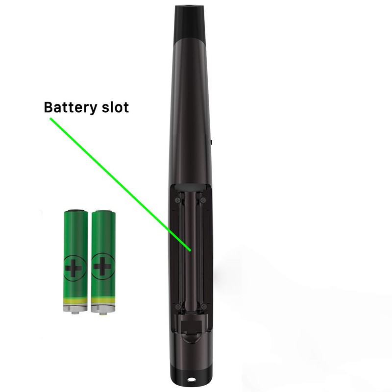 Presentation Clickers, BYEASY Wireless Presenter Remote with Green Laser Pointer,
