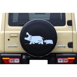 Jimny Universal Spare Tire "Hava" - Series K-PRO Spare Tire Cover Illustrated Type "Parent-child Hava" 175/80R16 Accessories SJ10 JA11 JA71 JA12 JA22 JB23 JB33 JB43 JB64
