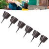 100PCS Plastic Fertilizer Mesh Basket with Lid Planting Fertilizer Net