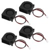 ECSiNG 4pcs Cooling Fan of 4020 for 3D Printers Blowers