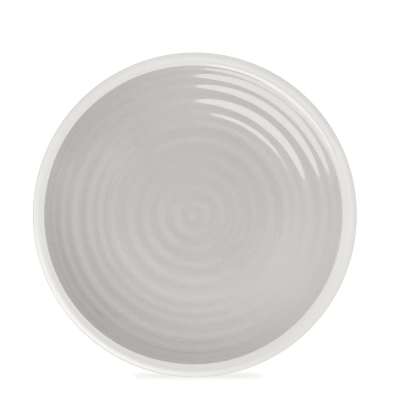 Camping Crockery Set 1 Person 4-Piece Melamine Grey Picnic Crockery