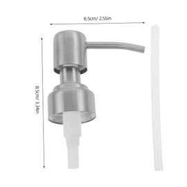 BIUDECO Lotion Dispenser Pump Head Replacement for Soap Dispenser Bottle Pump Head Foaming Soap