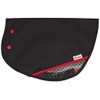 Kawasumi Seisakusho KW-467BK/RD Bicycle Summer Steering Wheel Cover, Black