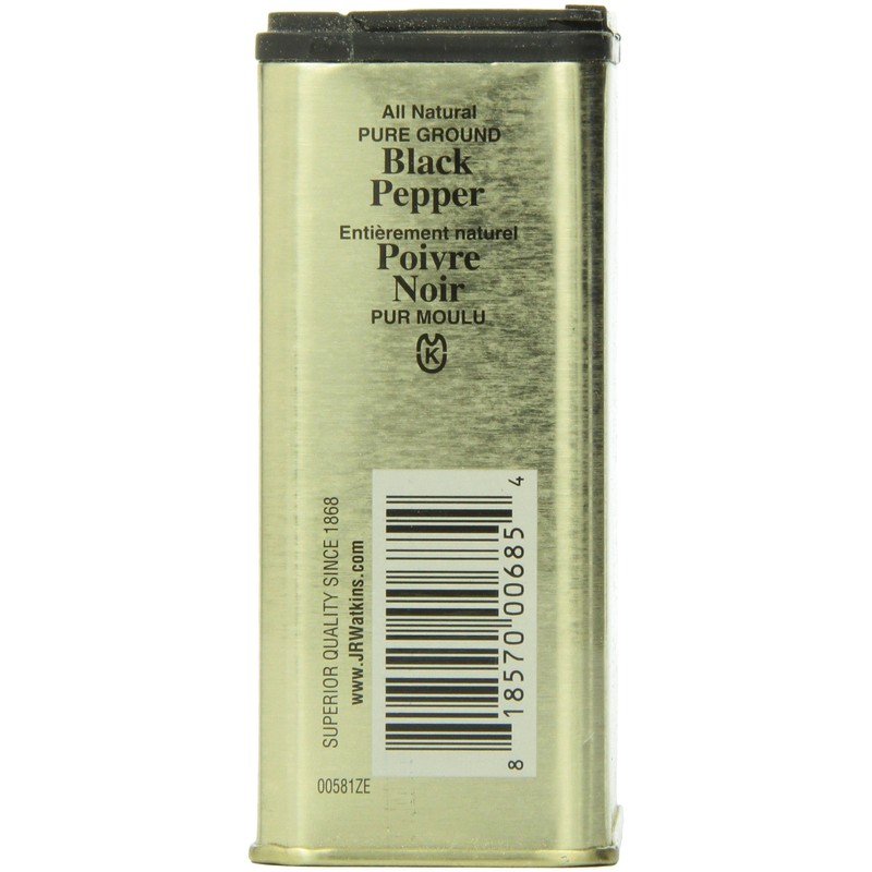 Watkins Ground Black Pepper ( 4oz )
