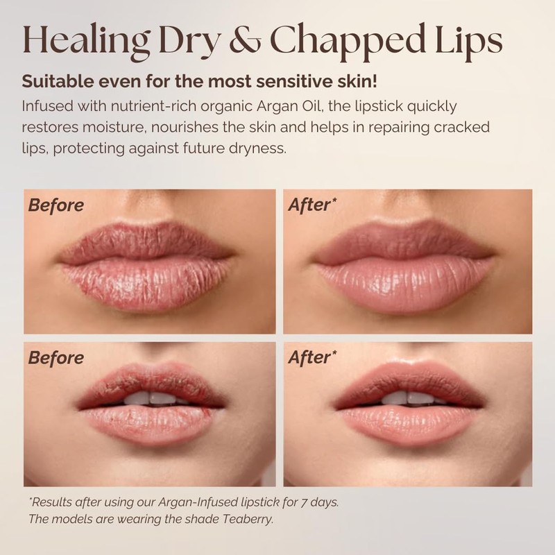 Essence Of Argan Pink Lip Stick for Cracked and Dry