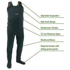 Frogg Toggs Amphib Neoprene Stockingfoot Chest Wader