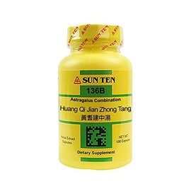 Sun Ten - Astragalus Combination Capsules / Huang Qi Jian Zhong Tang / 黃耆建中湯