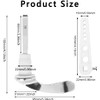 WchoeSS Toilet Flush Handle, Alloy Toilet Cistern Lever Flush Handle