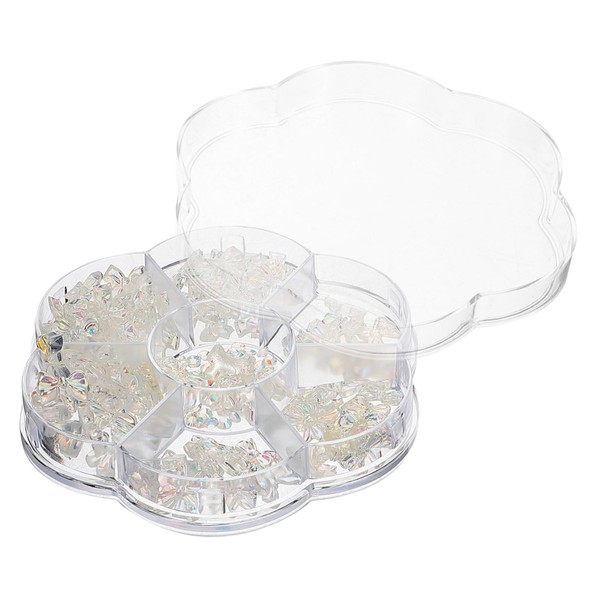 Outanaya Nail Charms Bow Nail Gems Elegant Manicure Decorations for