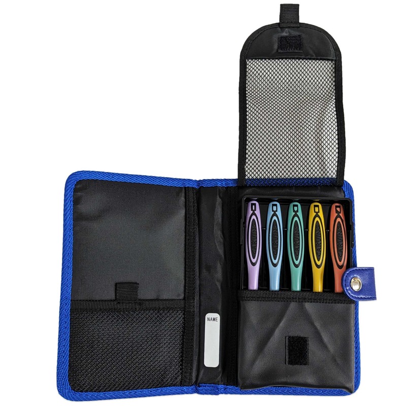 Chisel Set, Crystal Blizzard, 2-Way GRIP Chisel, Safety Guard Included,