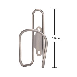 QOCAN Bike Water Bottle Cage Lightweight Titanium Alloy Water Bottle Holder for MTB Mountain Bike Road Bike