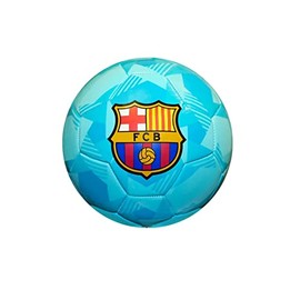 Icon Sports FC Barcelona Prism Soccer Ball, Teal, Size 5