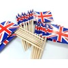 SHATCHI Union Jack Toothpicks British Sandwich Flags Food Cupcake Cocktail