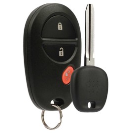 Keyless Entry Remote Fob + Ignition Key (fits Toyota GQ43VT20T G)