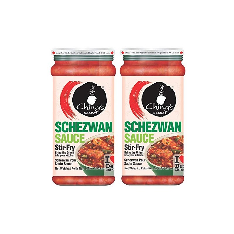 Ching's Secret Pack of 2 Schezwan Stir Fry Sauce Easy