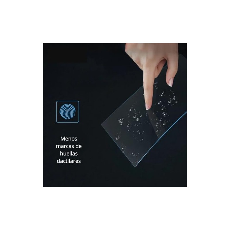 GV TECH Protector de pantalla de cristal templado compatible con