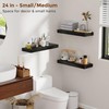 Heimlove 48 Inch Floating Shelves for Wall 8 Inch Deep