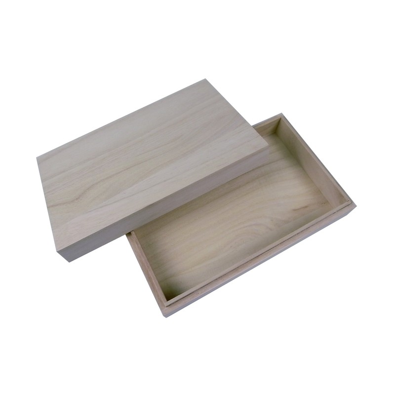 Paulownia Box, Total Paulownia Box for Gifts, S Size (Ideal