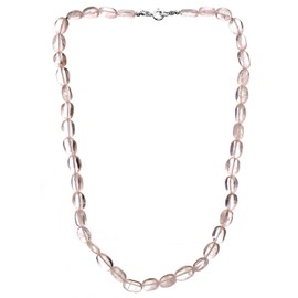 Rainbow Moonstone Nugget Necklace - Sterling Silver, Sterling Silver, Moonstone