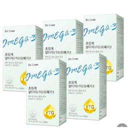Dr.Lin Supercritical RTG (rTG) Omega 3 5 boxes / 닥터린 초임계 알티지(rTG)오메가3 5박스