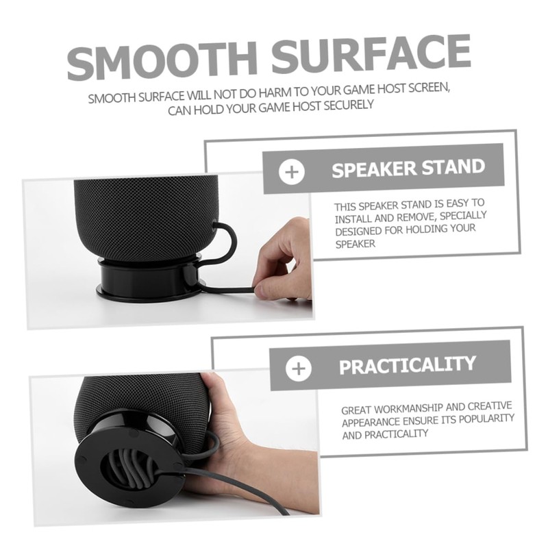 Operitacx Wireless Speaker Stand for Sturdy Speaker Holder with Elegant