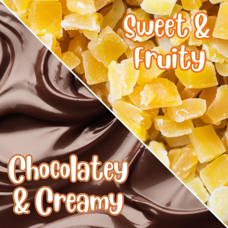 It'S Delish Dark Chocolate Covered Dried Mango by It's Delish,