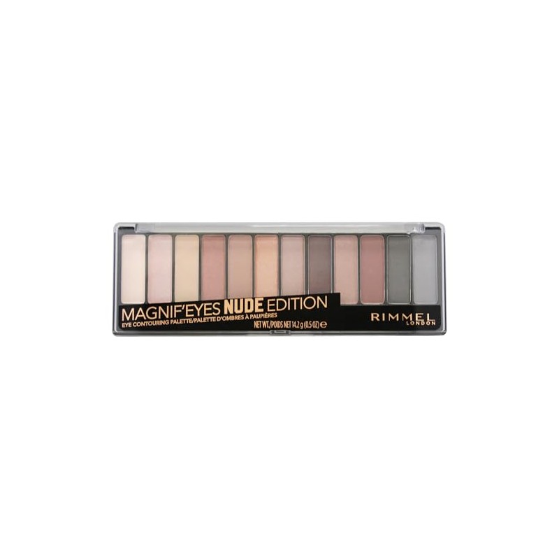 Rimmel London Magnifeyes Paleta de Sombras Gold Edition, 14.16 g