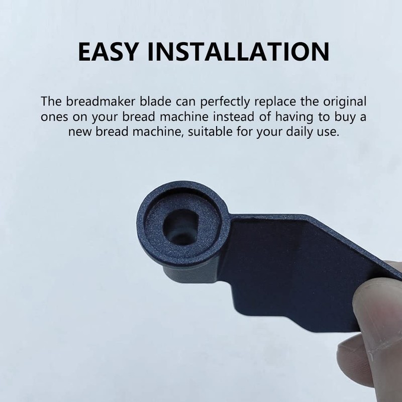 2 Pack Breadmaker Paddle, Bread Maker Kneading Paddle, Stainless Steel