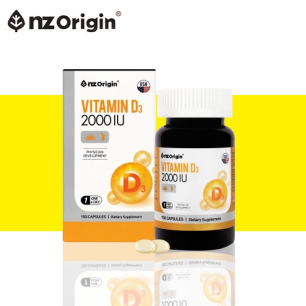 [On Sale] Enget Origin Bone Building Vitamin D 2000IU Nutritional