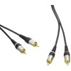 ELPA AD-102 Audio 2P-2P Audio Cable, 6.6 ft (2 m)