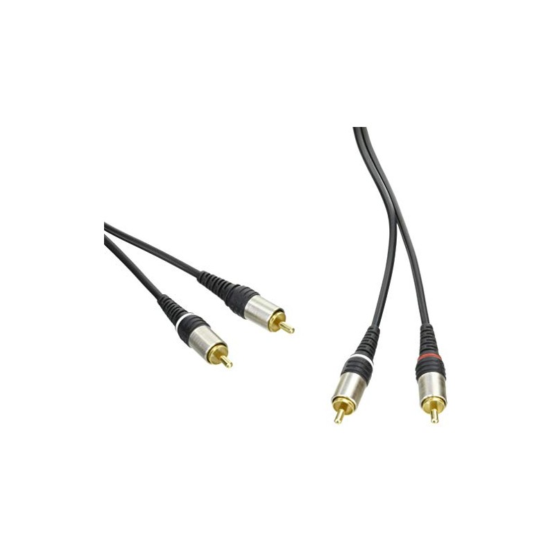 ELPA AD-102 Audio 2P-2P Audio Cable, 6.6 ft (2 m)