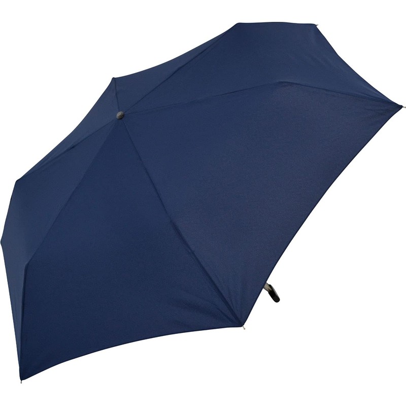 iX-brella Steel Flat Pocket Umbrella Super Flat Mini Umbrella, Blue