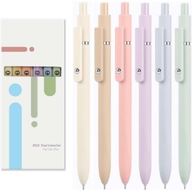 MIUTME Gel Pens, Cool Stuff Aesthetic Office College School Supplies, Teen Girls Gifts Trendy Stuff, Black Ink Cute Pens Birthday Gifts for Women, Back to School Dar