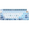 Sanfulin Keyboard Cover Skin for 2021 Apple iMac Magic Keyboard