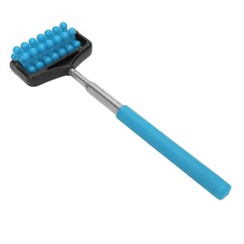 YUYTE Telescopic Massager, Back Massager, Adjustable Back Scratcher Made of Sky Blue with Comfortable Handle for Muscle Relaxation, Back, Head Massager