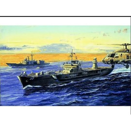 Trumpeter 1/700 USS Mount Whitney LCC20 2004 Model Kit