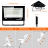 monococo LED Outdoor Flood Lights 80W 3Pack,Upgraded 8000LM Super Bright