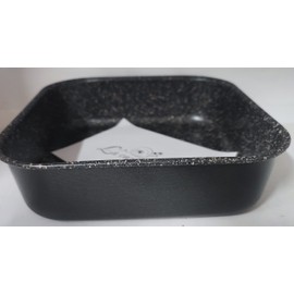 LA CASA DI EVA Square Hob for Oven and Refrigerator, 20 x 20 cm, Height 5 cm, Very Good Non-Stick Coating, Reinforced in Italy