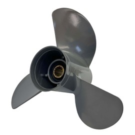 COPKINGO Boat Propeller 11 1/4x13 for Honda Outboard BF35 BF40 BF45 BF50 BF60HP 13 Tooth Spline Engine Propeller 35HP-60HP 3 Blades,58130-ZV5-000ZA
