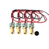 Green line Laser Module Industrial Laser Module Adjustable Focus (6mm-line-4pack)