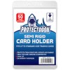 Protectodon Semi-Rigid Card Holders - Pack of 50 Protectors -