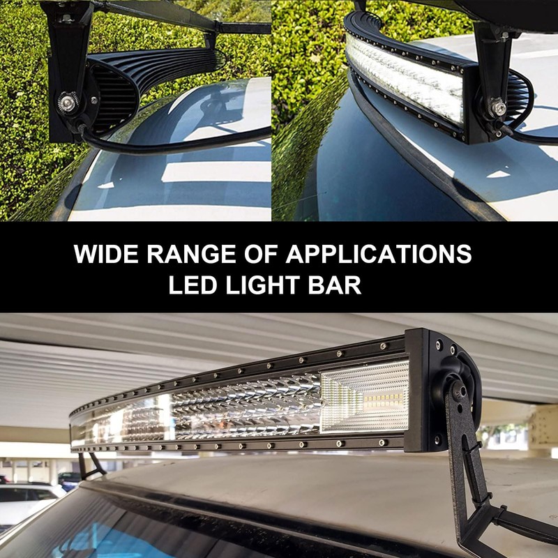 Willpower 42 Inch Curved LED Light Bar 540W Offroad Driving