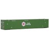 Walthers HO Scale 53' Singamas Corrugated-Side Container Hub Group (Green)