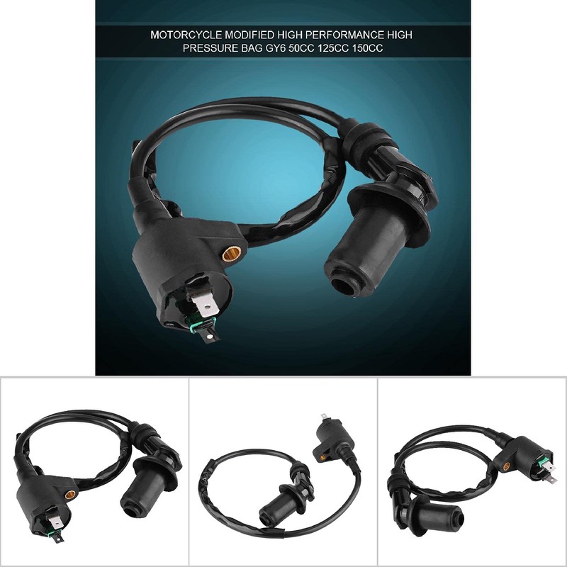 Motorcycle Ignition Coil, Engine Ignition Coil Scooter for GY6 50CC