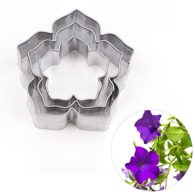 Easiest 3D DIY Morning Glory Petal Gum Paste Fower Cutter