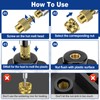 AOBOPLE Soldering Iron Tips for Threaded Inserts Set 80W LED