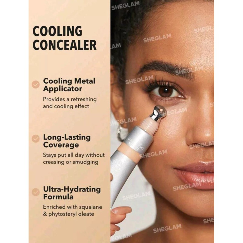 Sheglam Corrector Refrescante Bright Eyes Alta Cobertura Tono Buttercream