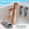 Enhon 2 Pack Shower Foot Scrubber, Silicone Foot Brush Cleaner