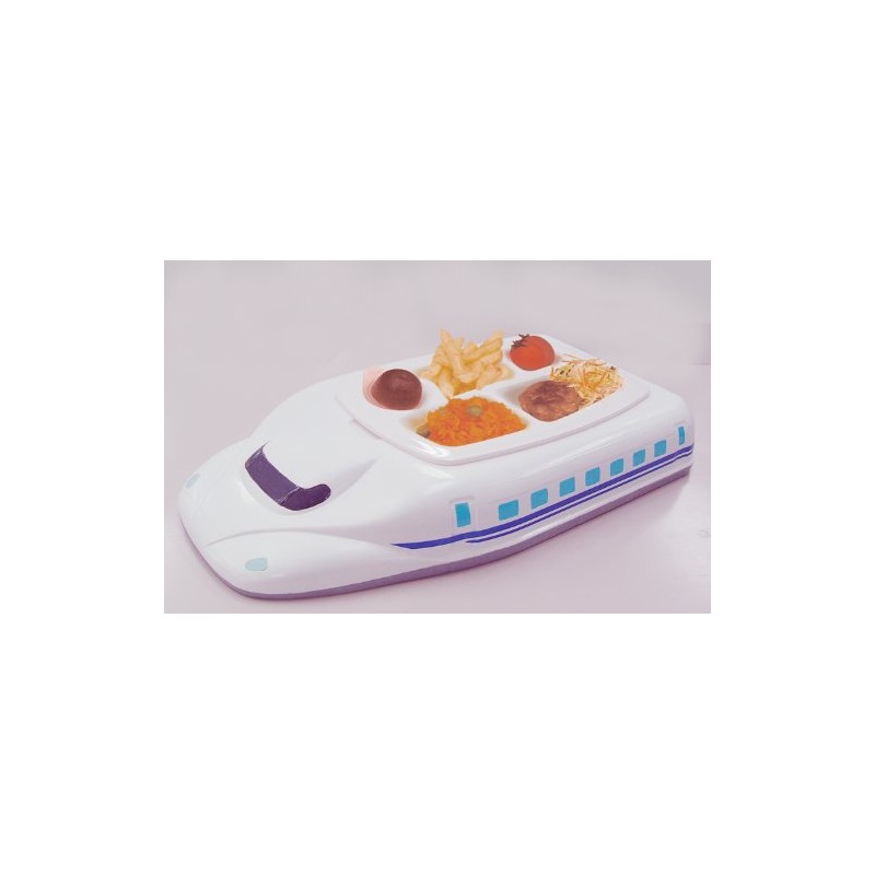 Origimono Lunch Plate New N700 Series Shinkansen Train Goods, White